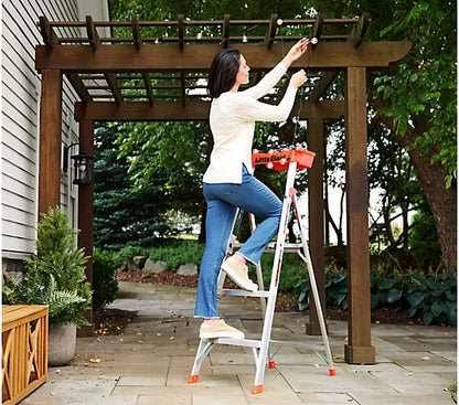 🎁New Year Clearance, Buy 1 Get 1 Free 💥Lightweight Step Ladder w/ Utility Box