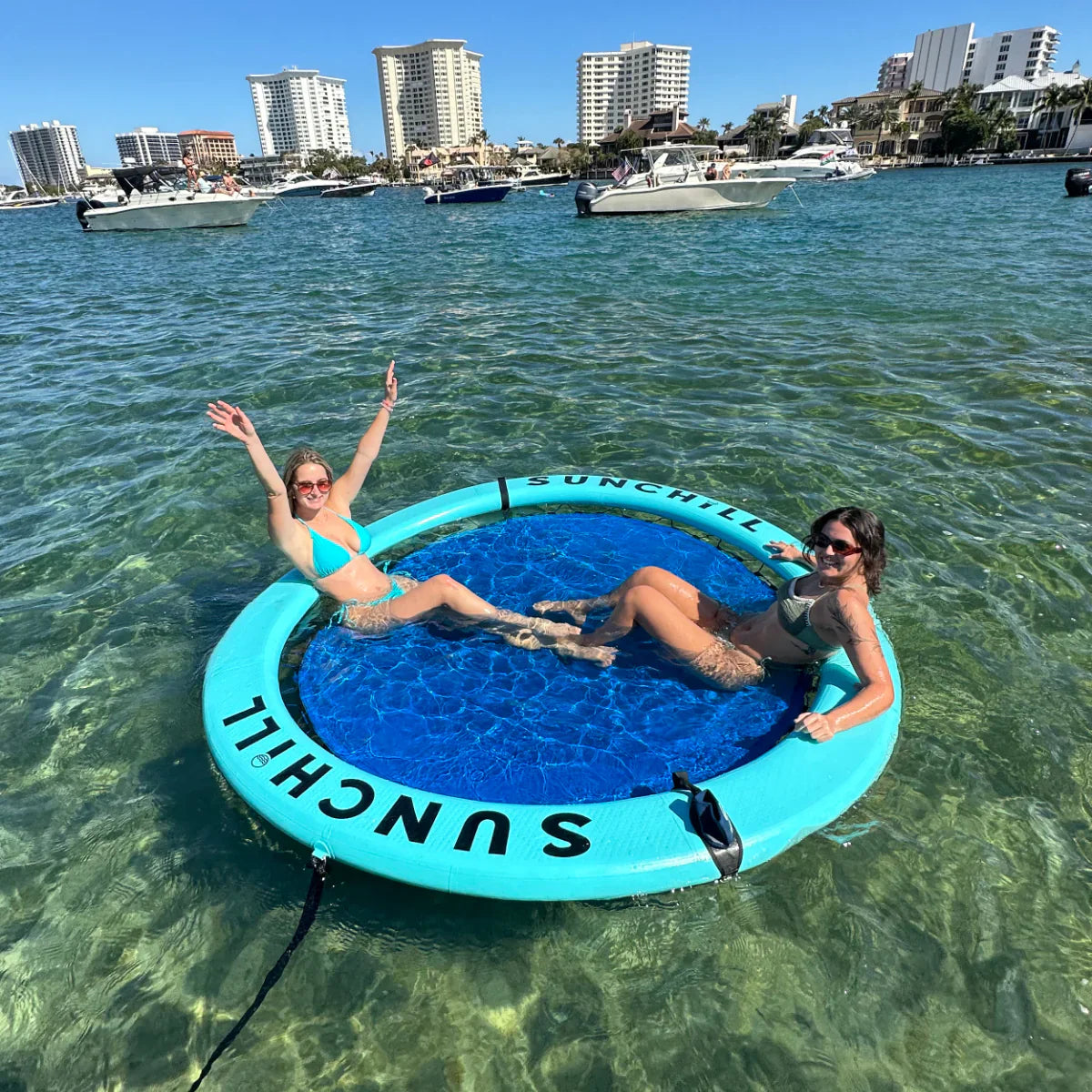 (💥NEW IN SUMMER,BUY 2 GET 2 FREE)🎁Summer water fun floating inflatable circle