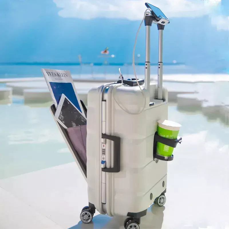 💥Only 25.98! Multifunctional Luggage Suitcase