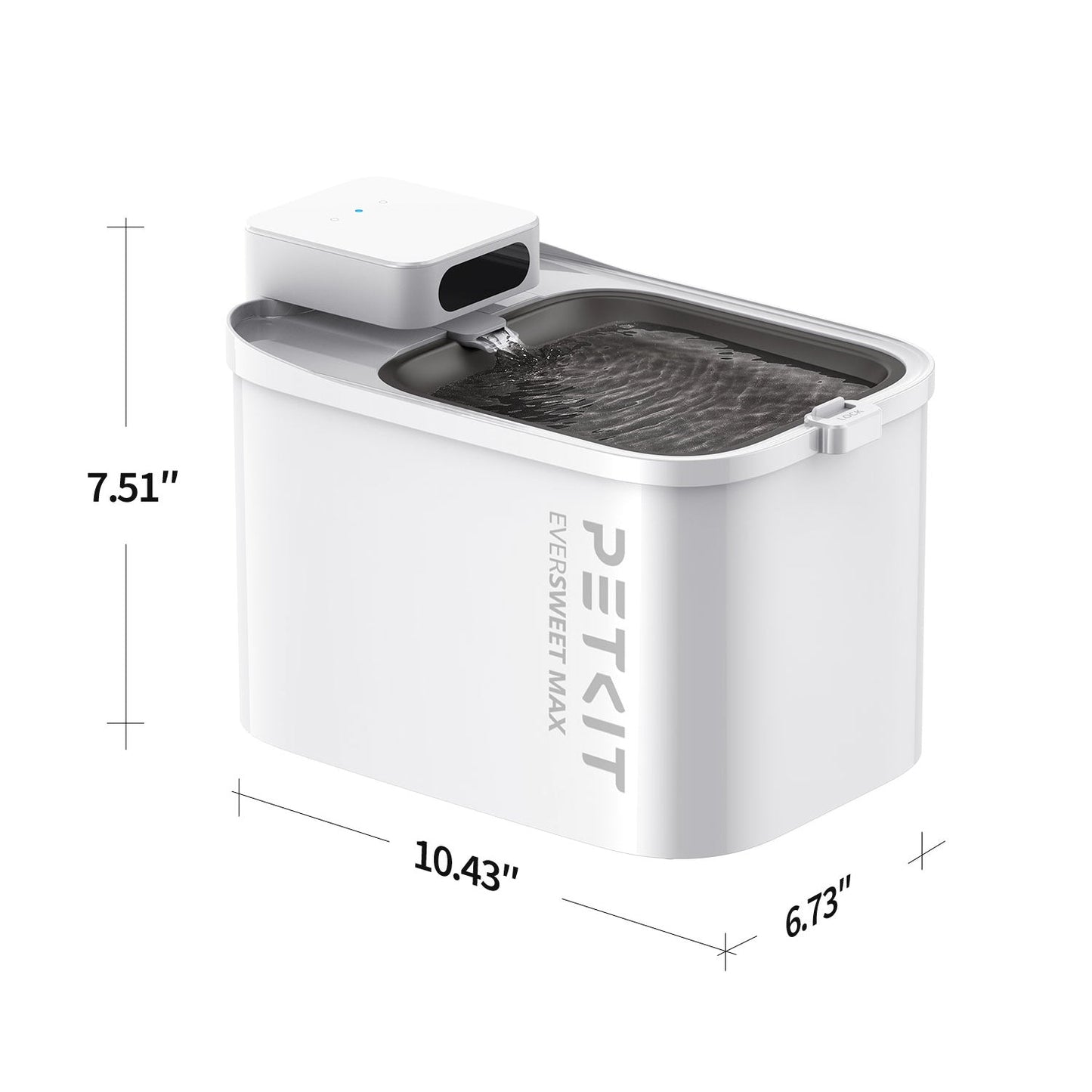 Self-Cleaning Cat Litter Box with Open-Top Design | Odor-Free Disposal & Included Trash Bags