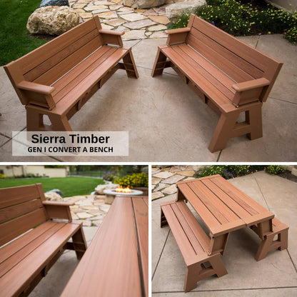 💝New Year Clearance 2024, Buy 2 Get 2 Free 💝Bench 2 Table Convert-A-Bench